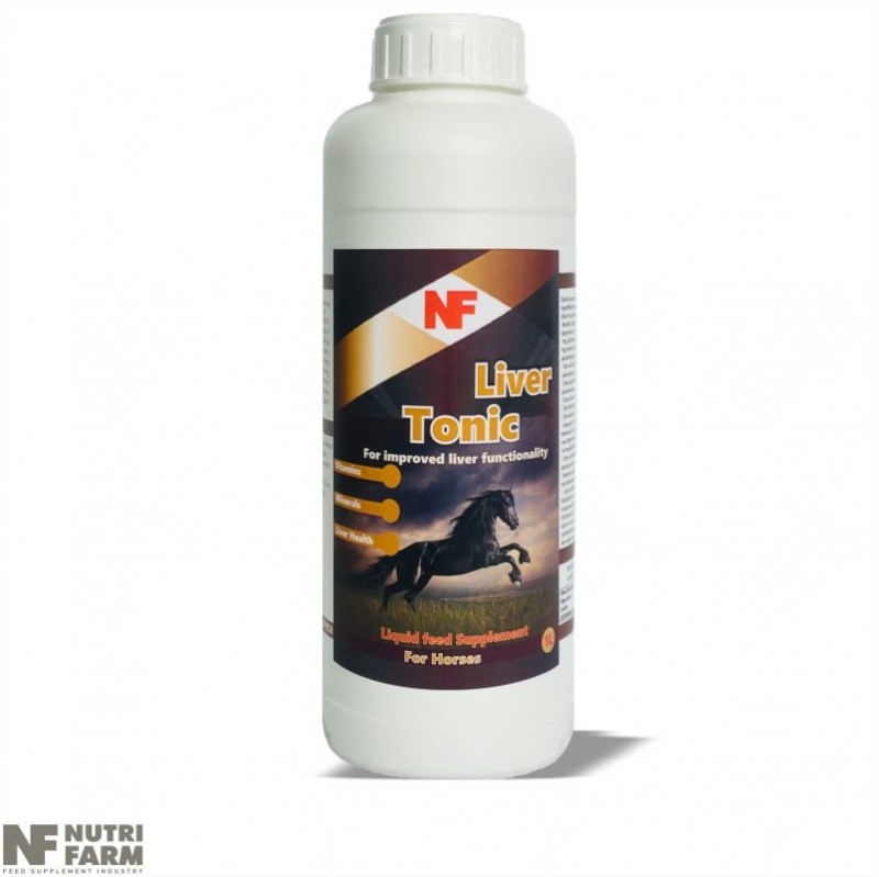 LIVER TONIC<br>LIQUID FEED SUPPLEMENT<br>Improved liver functionality